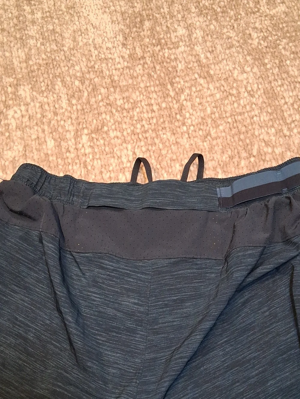 lululemon athletica Men's Navy Heather Athletic Shorts